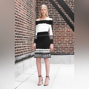Yigal Azrouel Off-The-Shoulder Sheath Dress Size Small